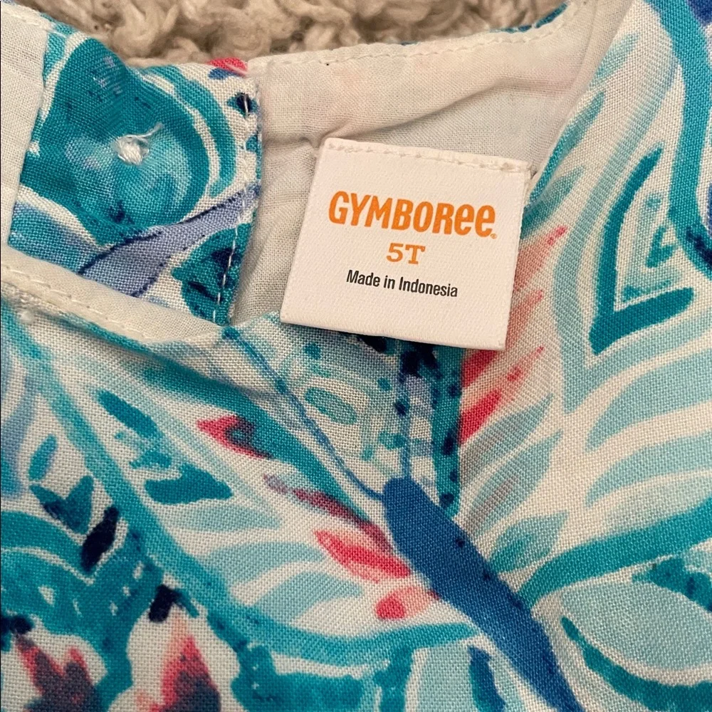 2017 Gymboree Butterfly Floral Paisley Dress, Size 5T